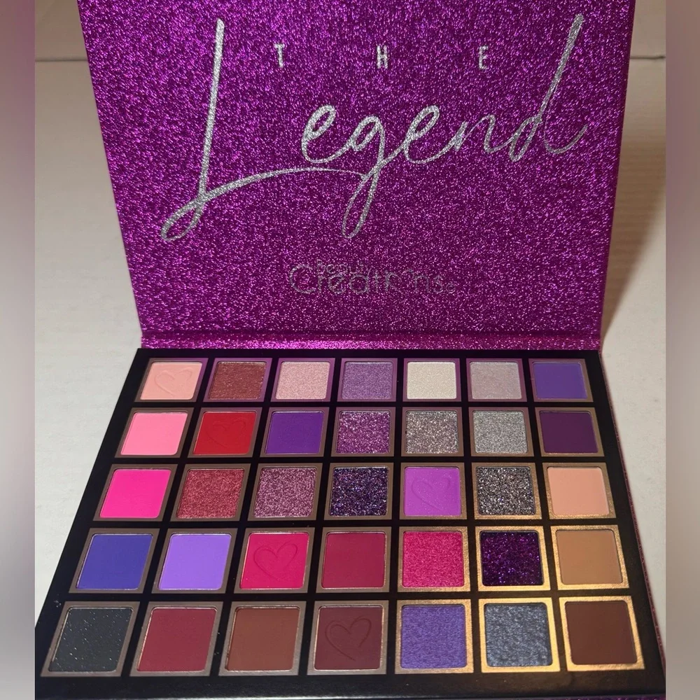 Legend Eyeshadow Palette 35 Colors Mattes Shimmers and Pressed Glitters